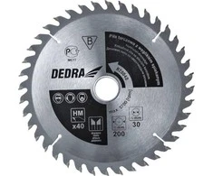 Dedra Diskinis pjuklas mediui su kietm 48d 150x10mm