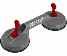 Dedra Przyssawka Dvigubas stiklinis siurbtukas 2x118mm, maks. 60kg