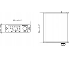 Dedra elektroninis stiprinimo valdiklis Turbosmart EBOOST STREET 2.7 Bar
