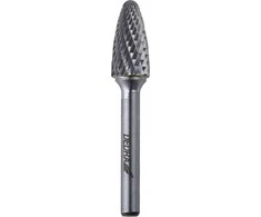 Dedra Apvaliai smailus frezos galas f12x25mm, kotas 6mm