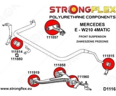 Dedra Front viršutinės skersinės svirties įvorė SPORT