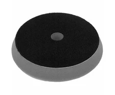 Dedra Gąbka Poliravimo kempinė su lipnia juosta, labai minkšta, 150 mm, 25 mm storio (pilka)