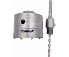 Grąžtas Dedra Karuninis grtas su laikikliais HEX 100mm