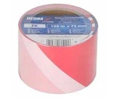 Dedra Taśma Įspėjamoji juosta 75 mm x 500 m, nelipni
