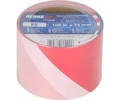 Dedra Taśma Įspėjamoji juosta 75 mm x 100 m, nelipni