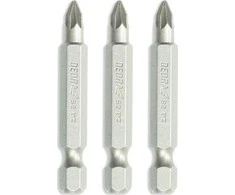 Dedra Atsuktuvo antgaliu komplektas Pozidriv PZ123x50mm blisteris