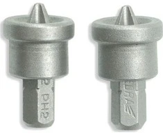 Dedra Kryminiai antgaliai su ribotuvu PH2x25 mm 2 vnt blisteris