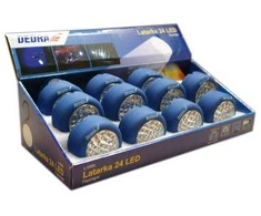 Dedra ibintas 24 LED pakabinamasmagnetas min Usakymas 12 vnt