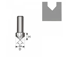 Dedra Freza mediui 8 D 254 H 254 mm a 90