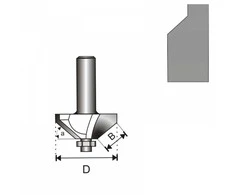 Dedra Freza mediui 8 D 355 H 159 mm a 45