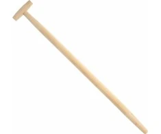 Dedra Trzonek Medinis T formos rankenos formos kastuvas, 90 cm ilgio, 36 mm skersmens