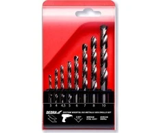 Grąžtas Dedra 6 grtu metalui komplektas HSS Plienas 4341135 36147545805866937109811710133 mm