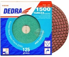 Dedra Diskas poliravimui deimantinis 125mm GR1500