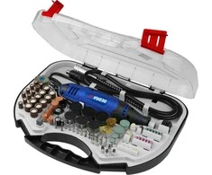 Dedra Mini lifuoklis 135W rinkinys su aksesuarais 215 vnt lagaminas