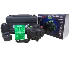Dedra Multilaser 3D daugiasluoksnis lazeris, žali, aštrūs diodai