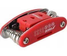 Dedra Multitool Daugiafunkcinis dviračių remonto rinkinys, 15 dalių, CRV