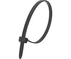 Dedra Direlis nailoninis 76x370 mm juoda 25 vnt