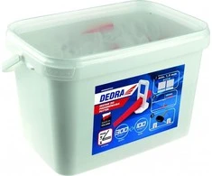 Dedra Plyteliu lyginimo rinkinys 300spraustuku100pleitu 5L kibirelyje