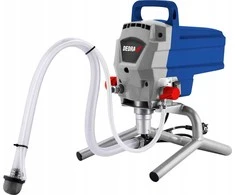 Dedra ‎Agregat Hidrodinaminis dažymo įrenginys 950 W, 2 l/min., 15 m žarna, 517 pistoletas