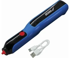 Dedra Kartu kliju pistoletas 4V 20Ah 78 mm belaidis USB