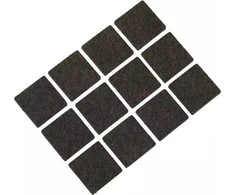 Dedra Lipnus veltinio tarpikliai rinkinys 12 vnt kvadratas 25mm ruda