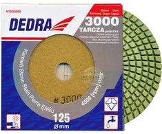 Dedra Diskas poliravimui deimantinis 125mm GR3000