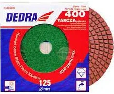 Dedra Diskas poliravimui deimantinis 125mm GR400