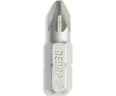 Dedra Atsuktuvo antgaliai Pozidriv PZ2x50mm 3vnt blisteris