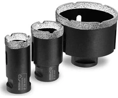 Grąžtas Dedra iedinis deimantinis grtas Vacuum brazed M14 8mm