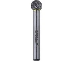 Dedra Frezavimo antgalis su apvalia nosimi d10x9mm, kotas 6mm