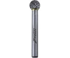 Dedra Frezavimo antgalis su apvalia nosimi d10x9mm, kotas 6mm