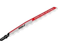 Dedra Pjuklo geletes 150125mm gumai HCS T 2 vnt