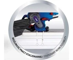Dedra Šlifuoklis 1010 W juostinis šlifuoklis, 76 x 533 mm