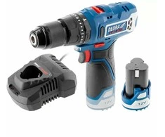 Gręžtuvas-suktuvas Dedra DED7331 12V 1 x 2Ah akumuliatorius