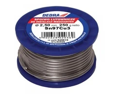 Dedra Lydmetalis 25mm 250g 97SN SN97Cu3