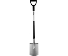 Dedra Kastuvas tiesus metalinis kotas D tipo plastikine rankena 122cm
