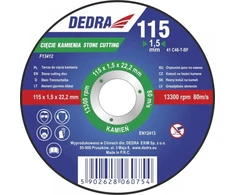 Dedra Pjovimo diskas akmeniui 115x32x222