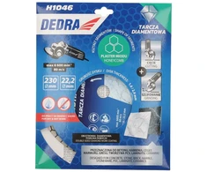 Dedra Tarcza 230 mm korio formos deimantinis diskas