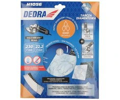 Dedra Tarcza Deimantinis diskas 230 mm rombo formos