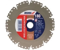 Dedra Diskas deimantinis segmentinis Five Star sauslap pj 115x222mm