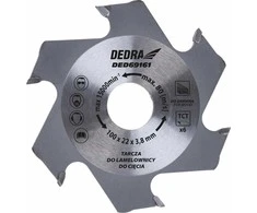 Dedra Tarcza Plokštelinio pjaustytuvo ašmenys 100x22 mm, 6 dantys