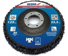 Dedra Diskas su abrazyvine mediaga 125mm angos skersmuo 222mm
