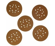Dedra Tarczki Šlifavimo diskai be užsikimšimo, 225 mm, #320, su lipnia juosta, 5 vnt. rinkinys