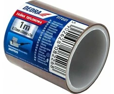 Dedra Taśma Tefloninė juosta 10mx50mmx0.13, lipni