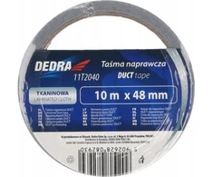 Dedra Taśma Tekstilinė remonto juosta „ortakiui“ 48 mm x 10 m