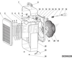 Dedra Termostat 16a