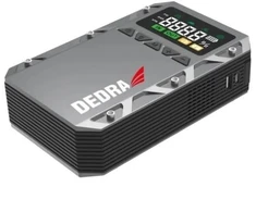 Dedra Powerbank su variklio užvedimo ir kompresoriaus funkcija 12000 mAh, 150 psi, LED skaitmeninis ekranas