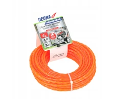 Dedra Valas Kvadratinė susukta pjovimo linija 4,0 mm x 22 m