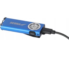 Dedra Žibintuvėlis, Plonas LED žibintuvėlis raktams, 210 lm, USB-C