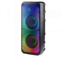 Defender Nešiojama kolonėlė BOOMER 35 Bluetooth 30W MP3/FM/SD/USB/AUX/TWS/LCD/RGB/MIC Karaoke juoda (65135)